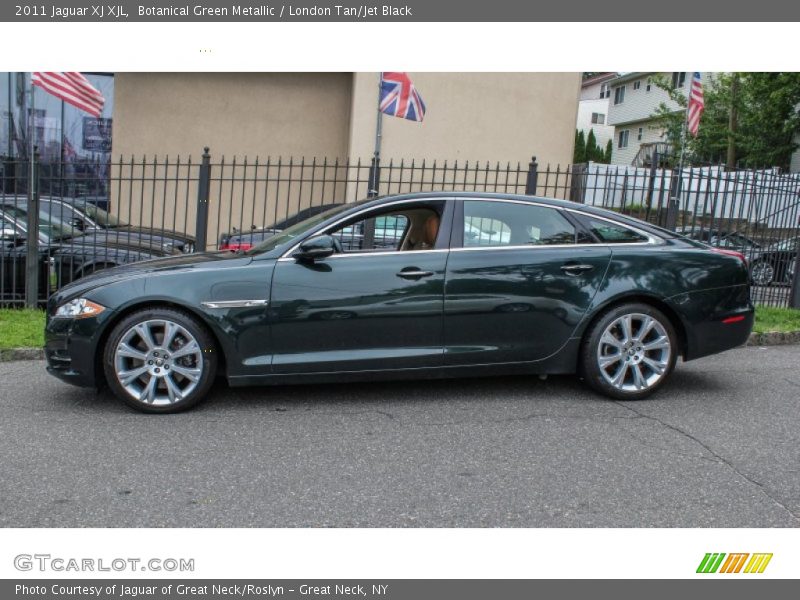 Botanical Green Metallic / London Tan/Jet Black 2011 Jaguar XJ XJL
