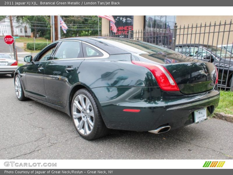 Botanical Green Metallic / London Tan/Jet Black 2011 Jaguar XJ XJL