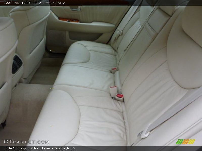 Crystal White / Ivory 2002 Lexus LS 430