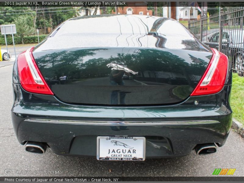 Botanical Green Metallic / London Tan/Jet Black 2011 Jaguar XJ XJL