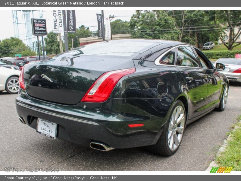 Botanical Green Metallic / London Tan/Jet Black 2011 Jaguar XJ XJL