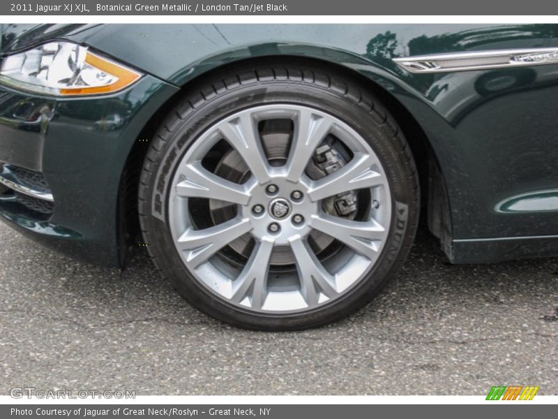 Botanical Green Metallic / London Tan/Jet Black 2011 Jaguar XJ XJL