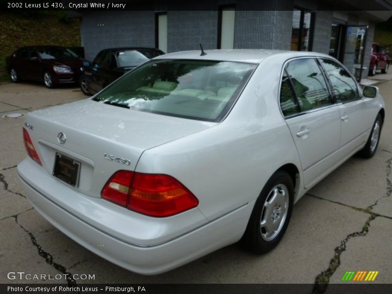 Crystal White / Ivory 2002 Lexus LS 430
