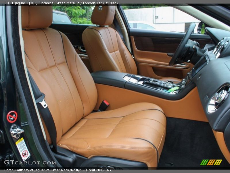Botanical Green Metallic / London Tan/Jet Black 2011 Jaguar XJ XJL