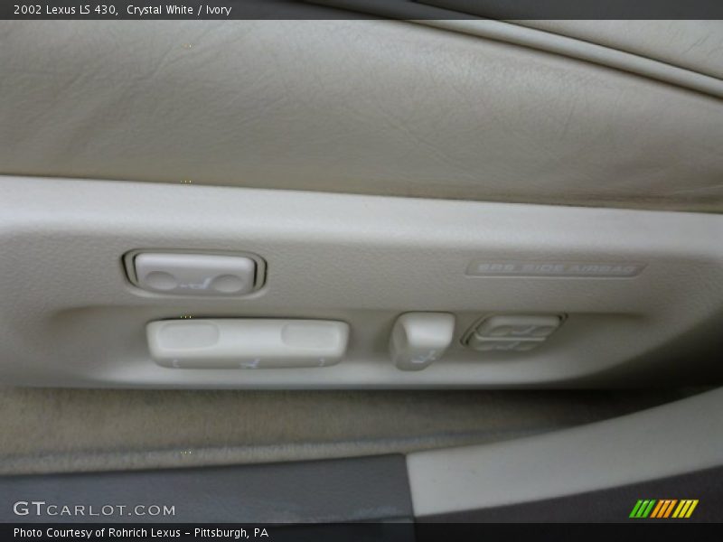 Crystal White / Ivory 2002 Lexus LS 430