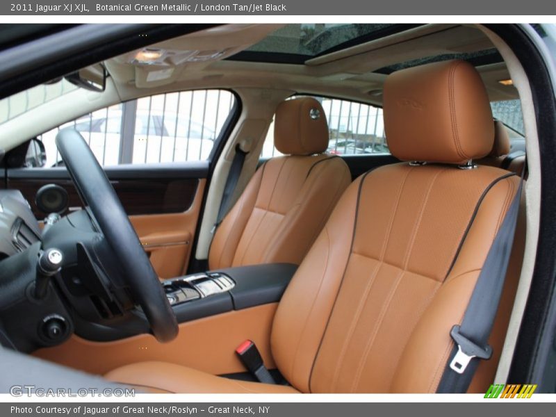 Botanical Green Metallic / London Tan/Jet Black 2011 Jaguar XJ XJL