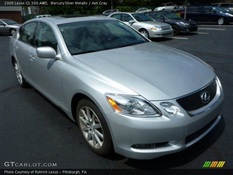 Mercury Silver Metallic / Ash Gray 2006 Lexus GS 300 AWD