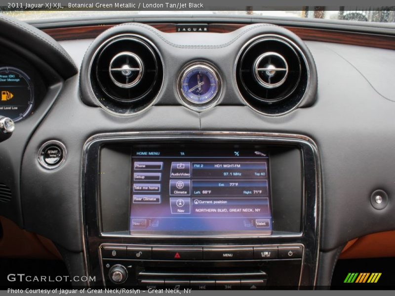 Botanical Green Metallic / London Tan/Jet Black 2011 Jaguar XJ XJL