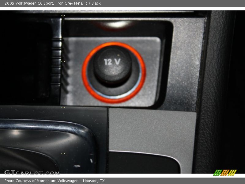 Iron Grey Metallic / Black 2009 Volkswagen CC Sport