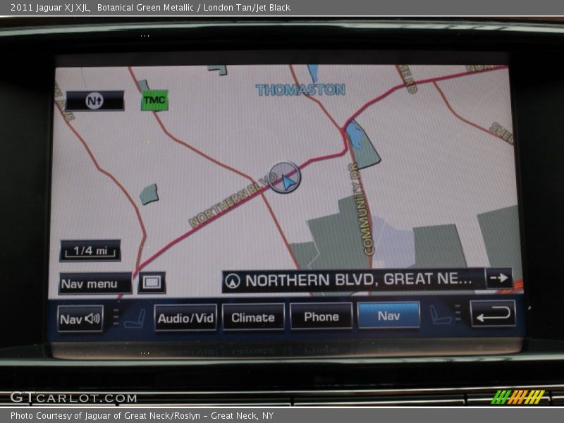 Botanical Green Metallic / London Tan/Jet Black 2011 Jaguar XJ XJL