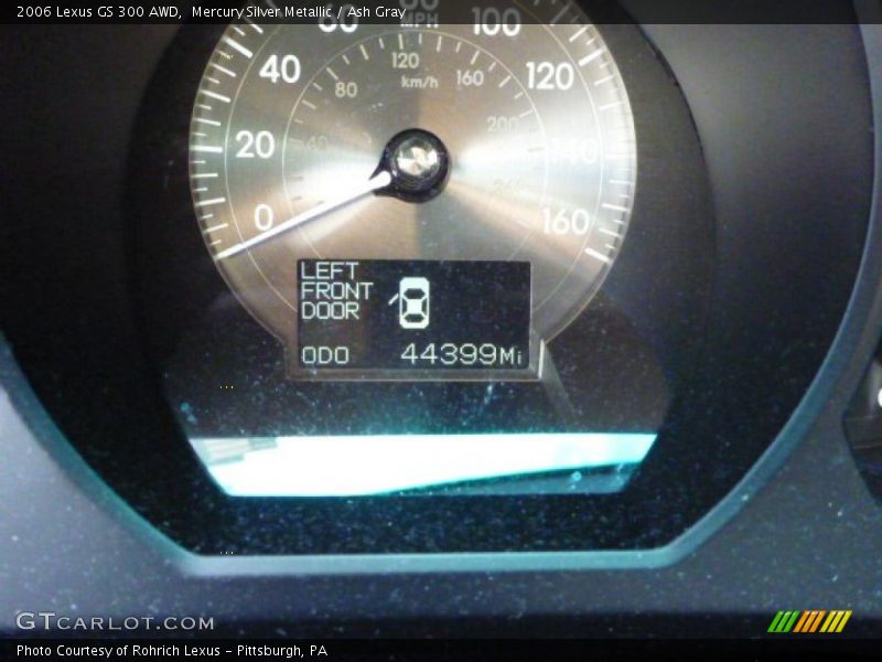 Mercury Silver Metallic / Ash Gray 2006 Lexus GS 300 AWD