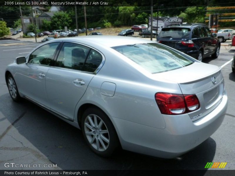 Mercury Silver Metallic / Ash Gray 2006 Lexus GS 300 AWD