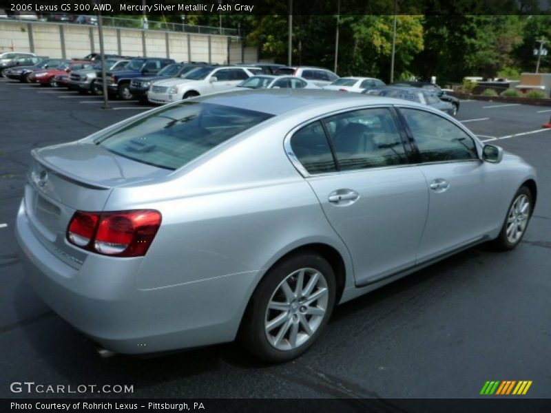 Mercury Silver Metallic / Ash Gray 2006 Lexus GS 300 AWD