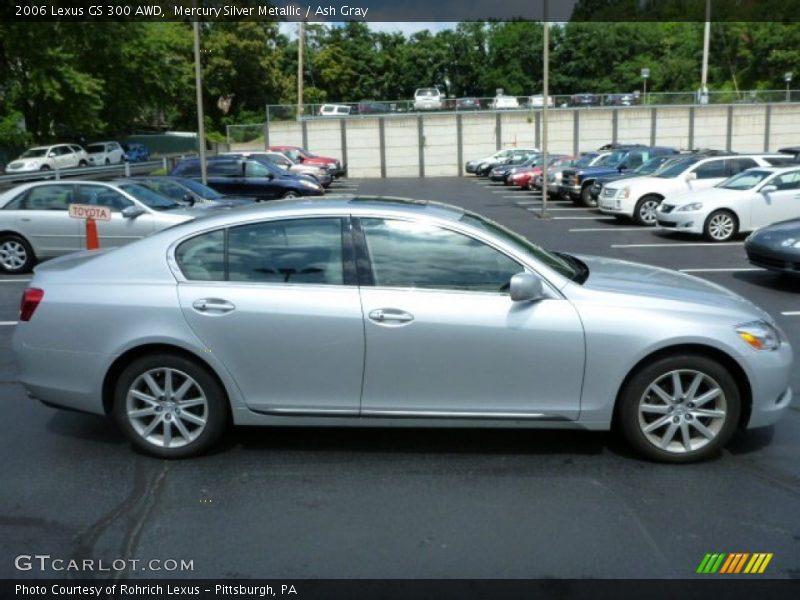 Mercury Silver Metallic / Ash Gray 2006 Lexus GS 300 AWD