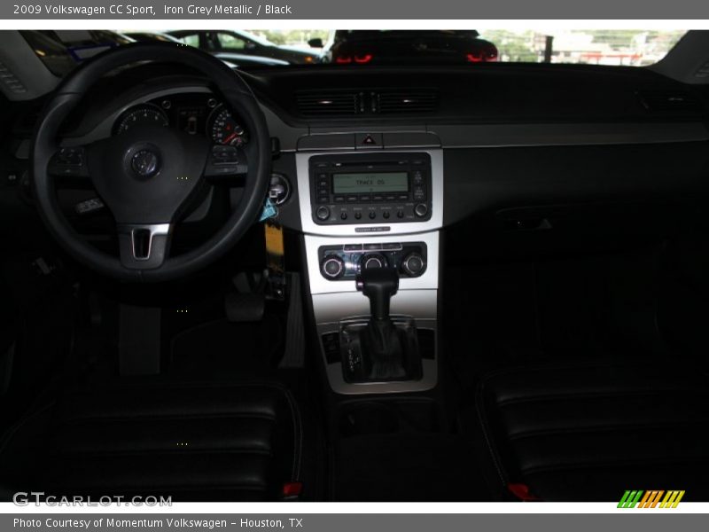 Iron Grey Metallic / Black 2009 Volkswagen CC Sport