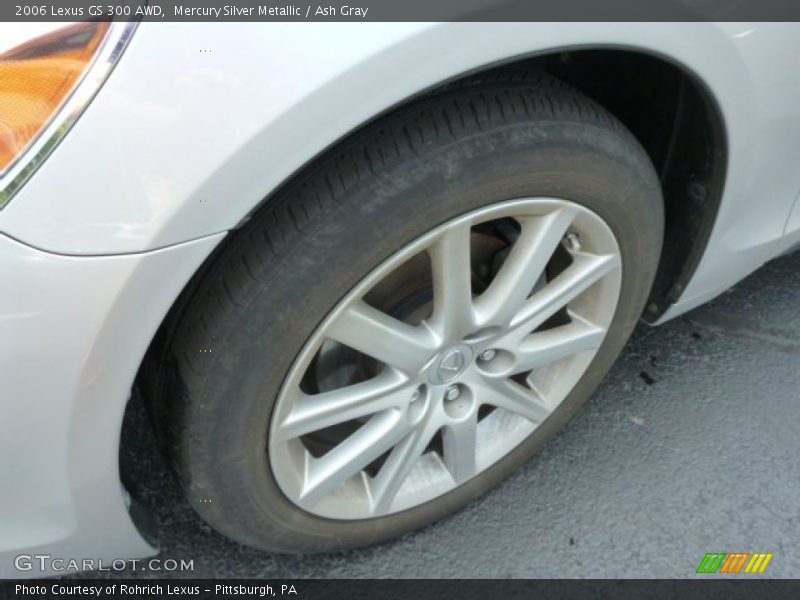 Mercury Silver Metallic / Ash Gray 2006 Lexus GS 300 AWD