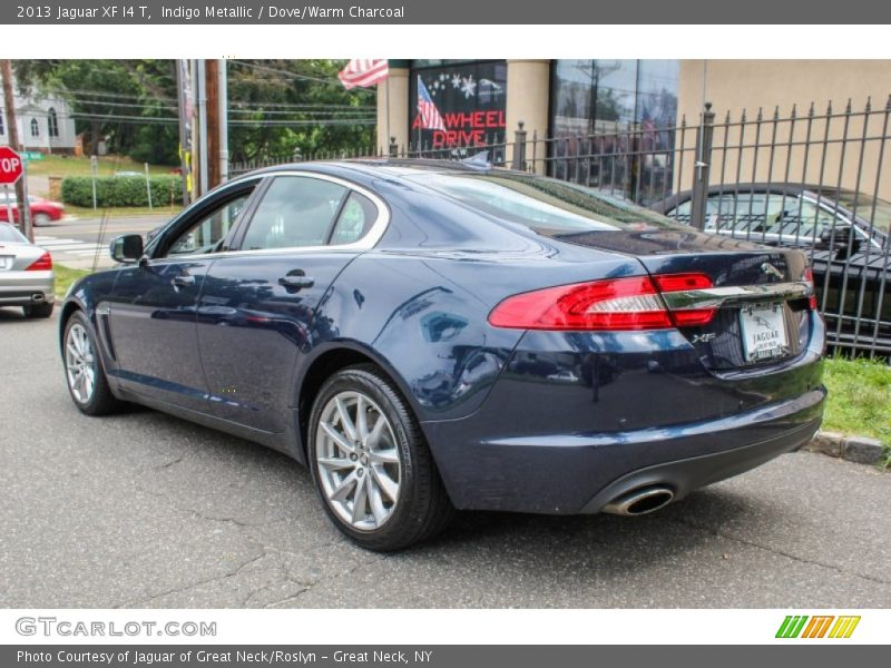 Indigo Metallic / Dove/Warm Charcoal 2013 Jaguar XF I4 T