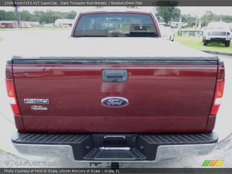 Dark Toreador Red Metallic / Medium/Dark Flint 2006 Ford F150 XLT SuperCab