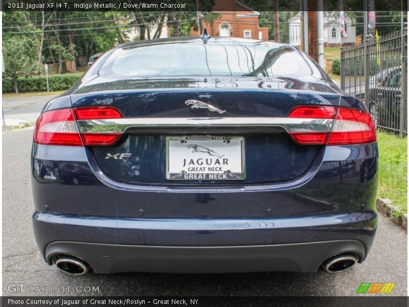 Indigo Metallic / Dove/Warm Charcoal 2013 Jaguar XF I4 T