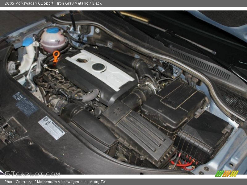Iron Grey Metallic / Black 2009 Volkswagen CC Sport