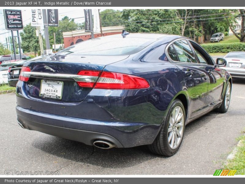 Indigo Metallic / Dove/Warm Charcoal 2013 Jaguar XF I4 T