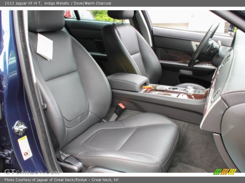 Indigo Metallic / Dove/Warm Charcoal 2013 Jaguar XF I4 T