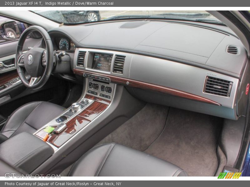 Indigo Metallic / Dove/Warm Charcoal 2013 Jaguar XF I4 T
