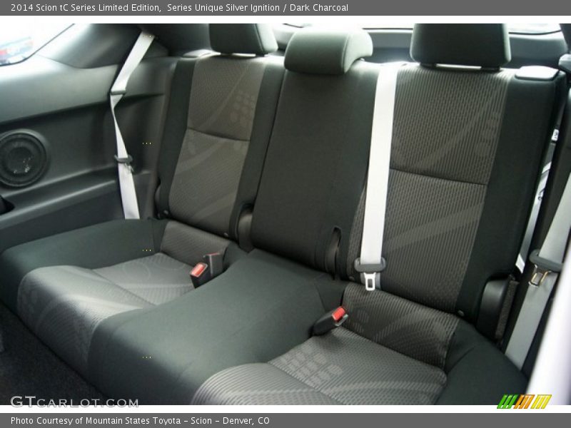 Rear Seat of 2014 tC Series Limited Edition