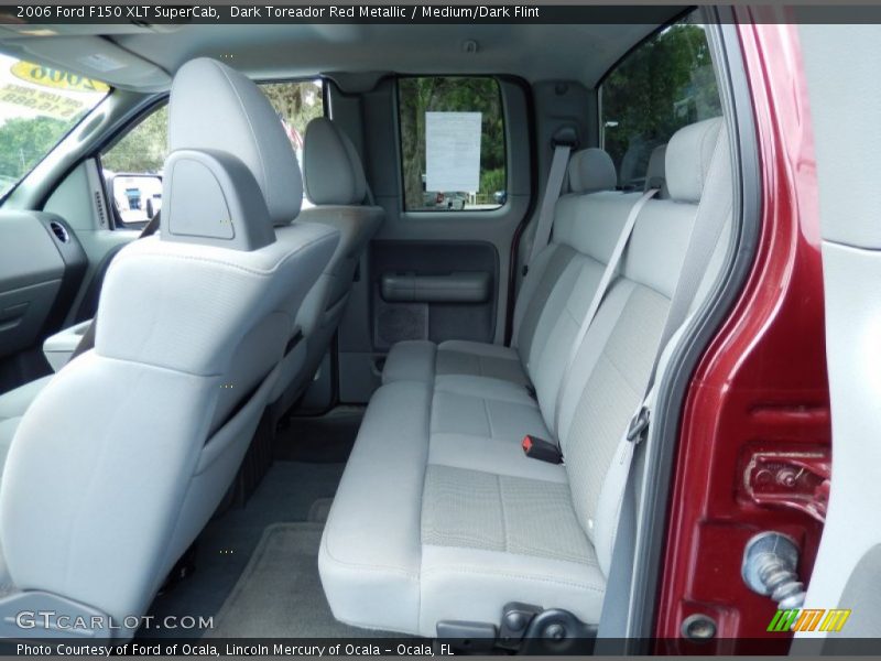 Dark Toreador Red Metallic / Medium/Dark Flint 2006 Ford F150 XLT SuperCab