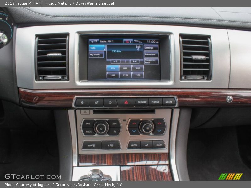 Indigo Metallic / Dove/Warm Charcoal 2013 Jaguar XF I4 T