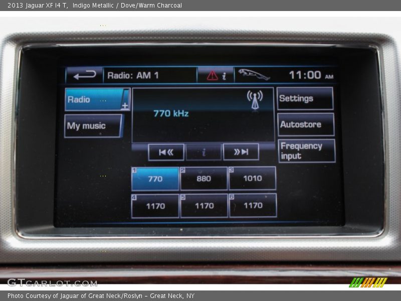 Indigo Metallic / Dove/Warm Charcoal 2013 Jaguar XF I4 T