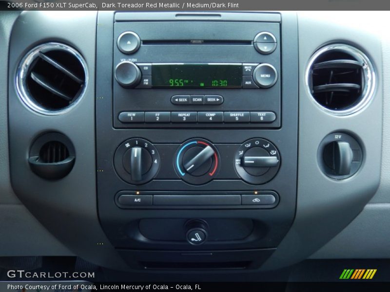 Dark Toreador Red Metallic / Medium/Dark Flint 2006 Ford F150 XLT SuperCab