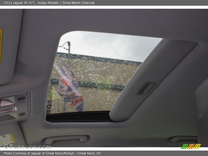 Indigo Metallic / Dove/Warm Charcoal 2013 Jaguar XF I4 T