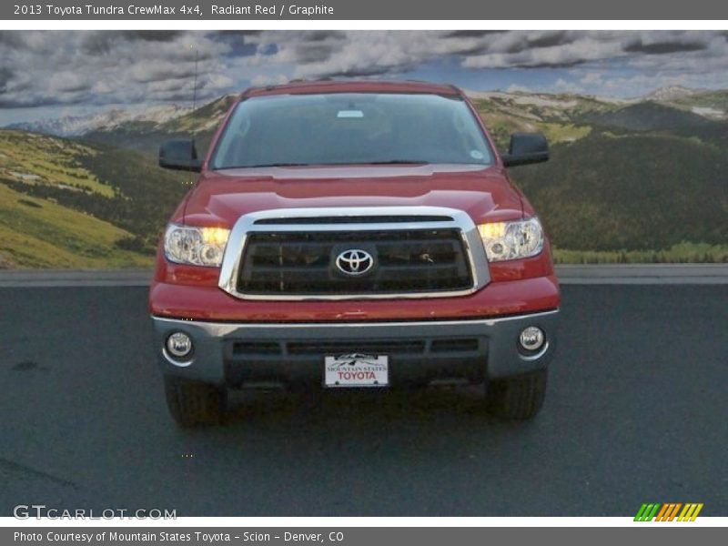 Radiant Red / Graphite 2013 Toyota Tundra CrewMax 4x4