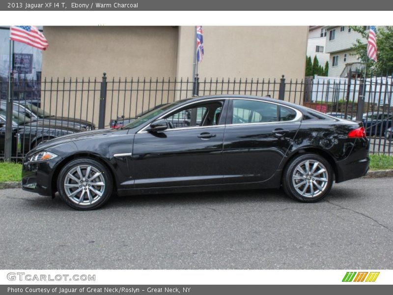 Ebony / Warm Charcoal 2013 Jaguar XF I4 T