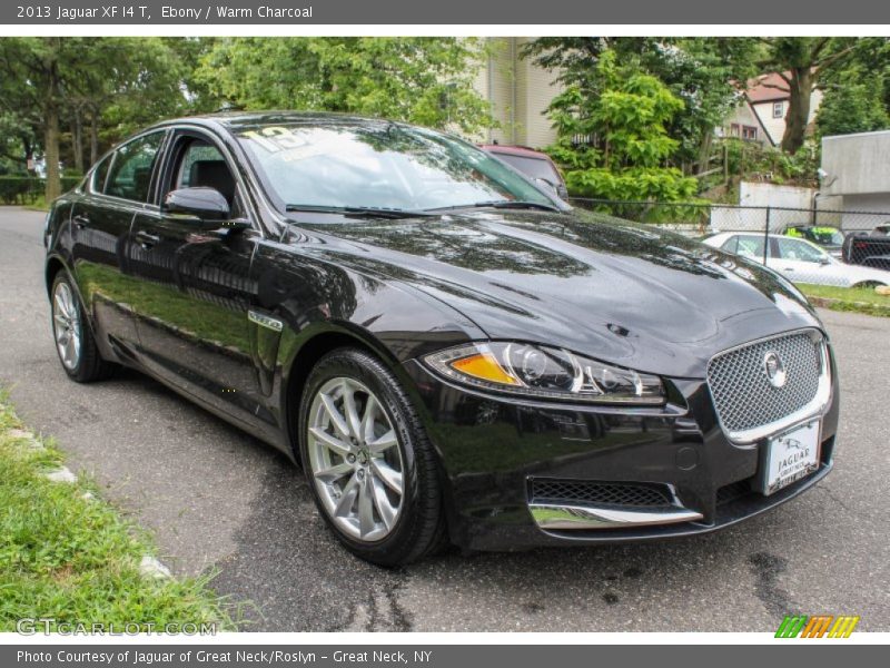 Ebony / Warm Charcoal 2013 Jaguar XF I4 T