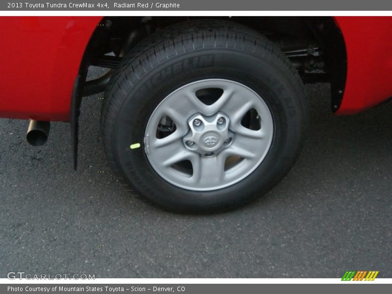 Radiant Red / Graphite 2013 Toyota Tundra CrewMax 4x4