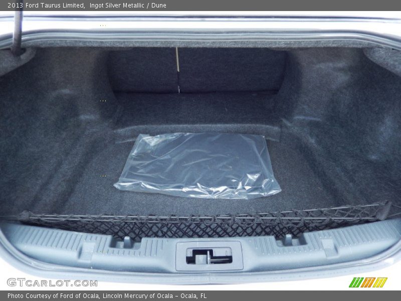 Ingot Silver Metallic / Dune 2013 Ford Taurus Limited