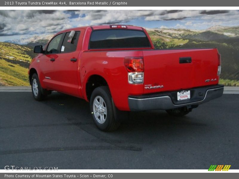Barcelona Red Metallic / Graphite 2013 Toyota Tundra CrewMax 4x4