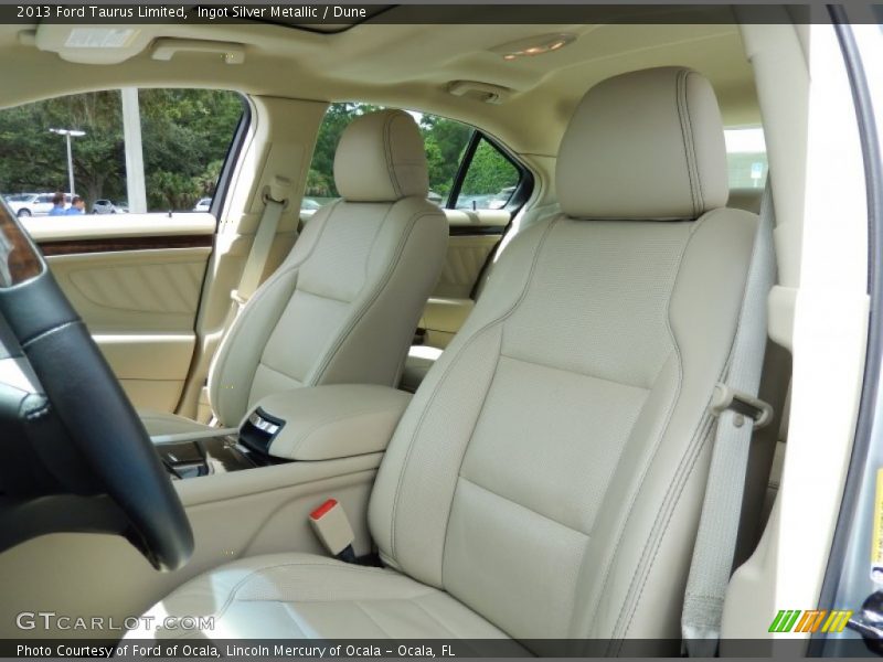 Ingot Silver Metallic / Dune 2013 Ford Taurus Limited