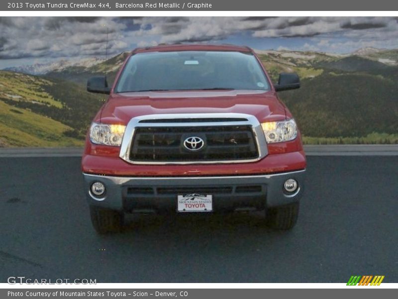 Barcelona Red Metallic / Graphite 2013 Toyota Tundra CrewMax 4x4