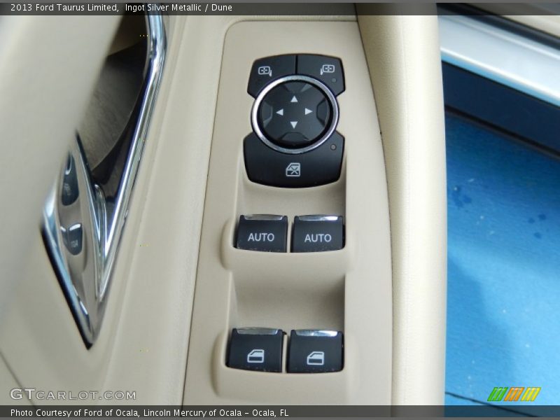 Ingot Silver Metallic / Dune 2013 Ford Taurus Limited