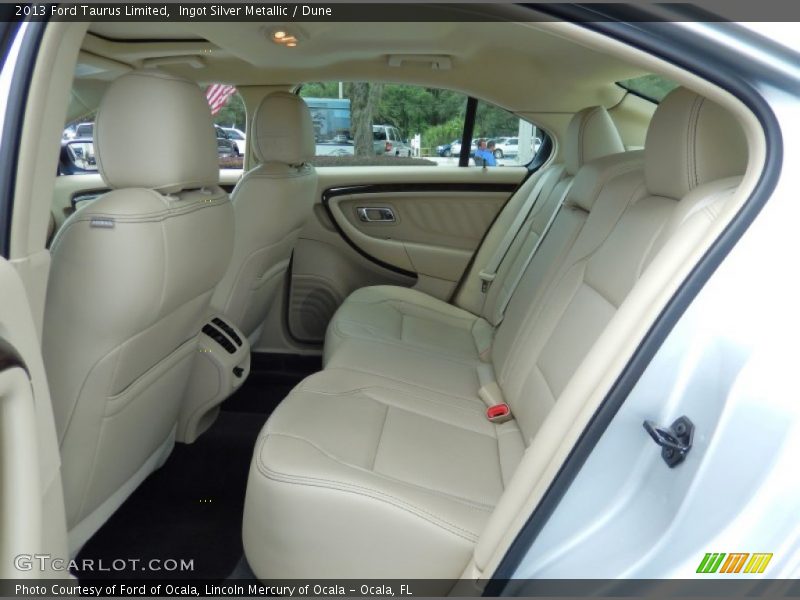 Ingot Silver Metallic / Dune 2013 Ford Taurus Limited