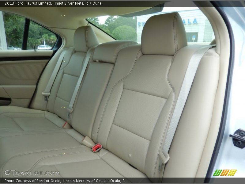 Ingot Silver Metallic / Dune 2013 Ford Taurus Limited