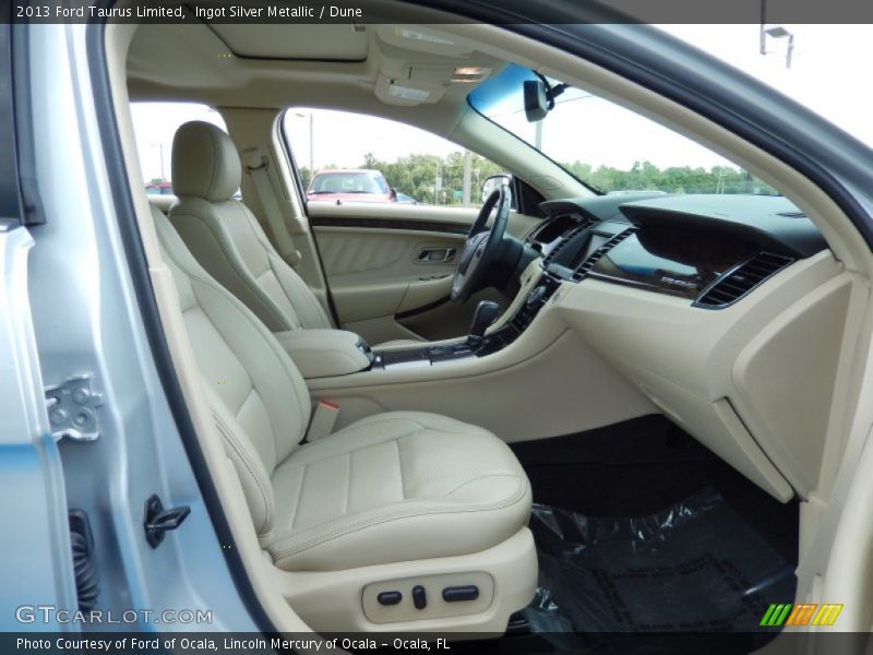 Ingot Silver Metallic / Dune 2013 Ford Taurus Limited