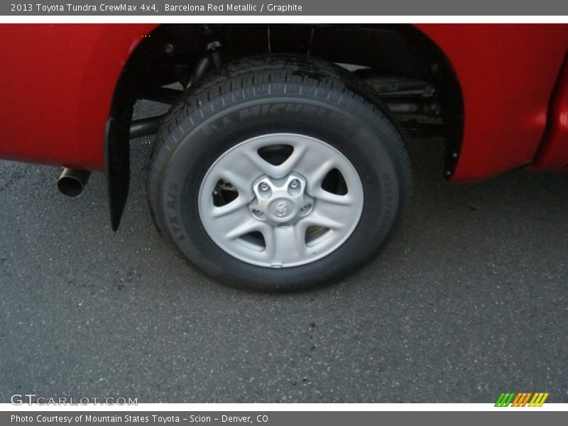 Barcelona Red Metallic / Graphite 2013 Toyota Tundra CrewMax 4x4