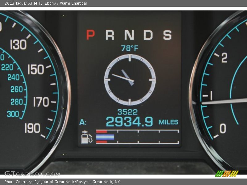 Ebony / Warm Charcoal 2013 Jaguar XF I4 T