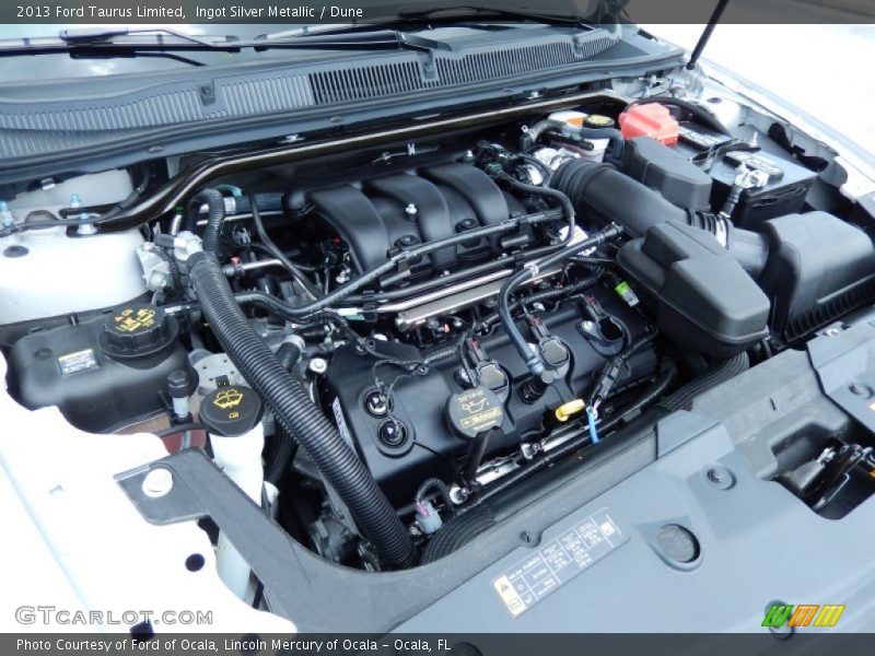 Ingot Silver Metallic / Dune 2013 Ford Taurus Limited