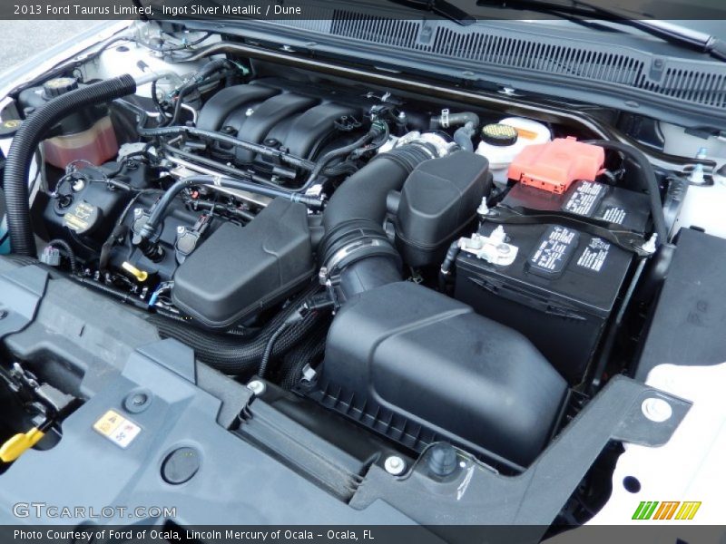 Ingot Silver Metallic / Dune 2013 Ford Taurus Limited