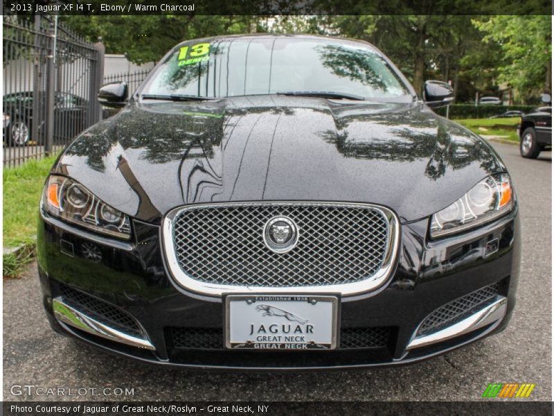 Ebony / Warm Charcoal 2013 Jaguar XF I4 T